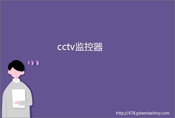 cctv监控器